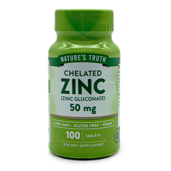 natures-truth-chelated-zinc-50-mg-100-tablets-webp-1 زینک نیچرز تروث 50 میلیگرم 100 عددی Nature’s Truth Chelated Zinc 50 mg - تصویر 1
