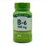ویتامینB6 نیچرز تروث دوز 100 میلی‌گرم 100 عددی Nature’s Truth B6 100 mg 100 Tablets