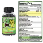 چربی سوز بلک اسپایدر کلوما فارما  Black Spider - تصویر 4