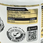 گلد بتا آلانین کوین لورون Kevin Levrone Gold Beta Alanine - تصویر 4