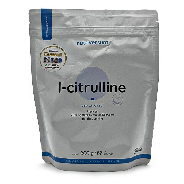 nutriversum-l-citrulline-unflavored-webp-1 سیترولین ناتریورسام Nutriversum L Citrulline - تصویر 1