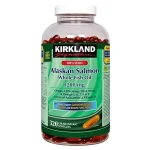 روغن سالمون کامل آلاسکا کرکلند  Kirkland Signature Wild Alaskan Salmon Oil 1200mg