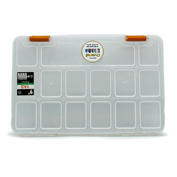 15-compartment-supplement-organizer-box-big-size-j1 جعبه قرص و مکمل ورزشی ۱۵ محفظهای شفاف سایز بزرگ Compartment Supplement Organizer Box - تصویر 1
