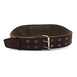 کمربند بدنسازی چرمی حرفه‌ای  Premium Leather Weightlifting Belt