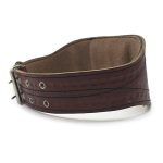 کمربند بدنسازی چرمی حرفه‌ای  Premium Leather Weightlifting Belt - تصویر 2