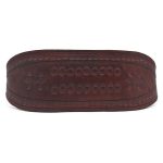 کمربند بدنسازی چرمی حرفه‌ای  Premium Leather Weightlifting Belt - تصویر 3