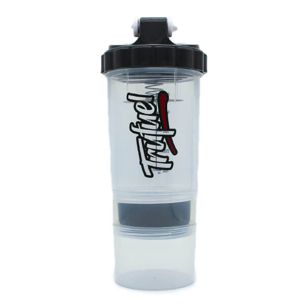 trufuel-3-piece-shaker-transparent-j1 شیکر سه تکه تروفول شفاف Trufuel 3 Piece Shaker - تصویر 1