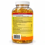 کپسول امگا ۳ روغن ماهی کرکلند ۱۰۰۰ میلی‌گرم ۴۰۰ عددی | Kirkland Signature Fish Oil - تصویر 2