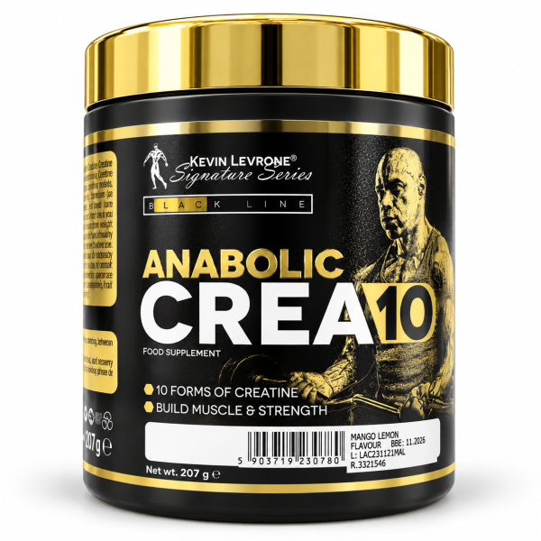 کراتین آنابولیک کریا ۱۰ کوین لورون ۲۰۷ گرم طعم انبه لیمو | Kevin Levrone Anabolic Crea10 - تصویر 2